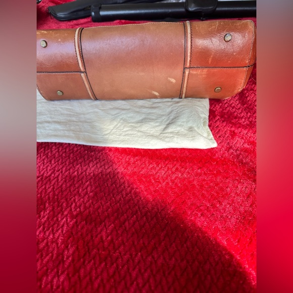 ✨COLE HAAN✨ RARE GENEVIEVE WOVEN LEATHER BAG - Picture 2 of 6